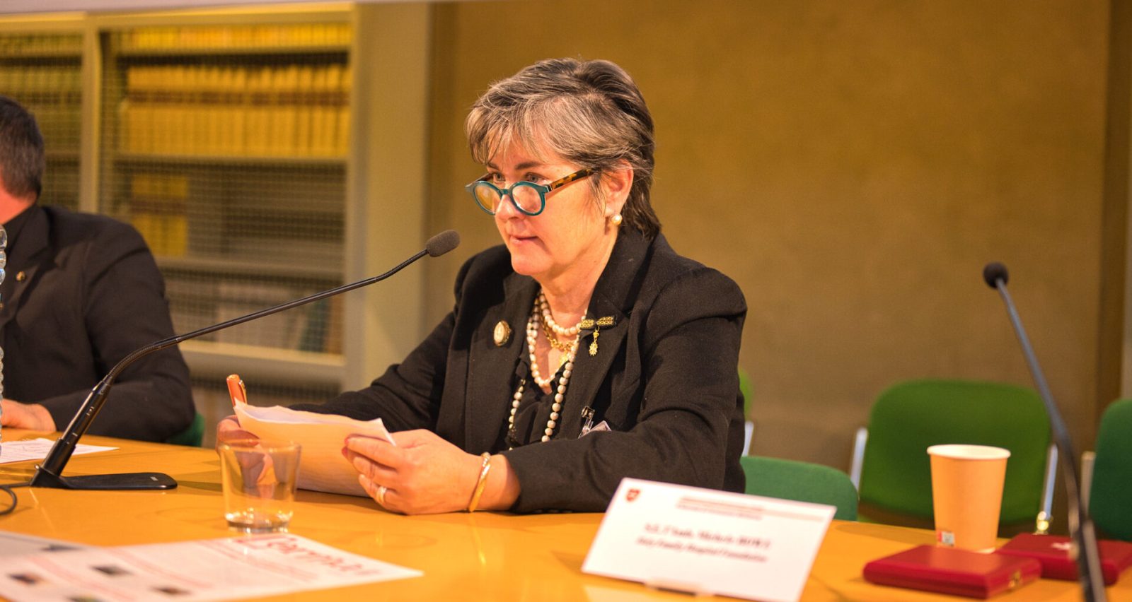 Ambassador Burke Bowe at Bologna: the Holy Family Hospital of Bethlehem and the Order of Malta’s outreach for the Palestinian people