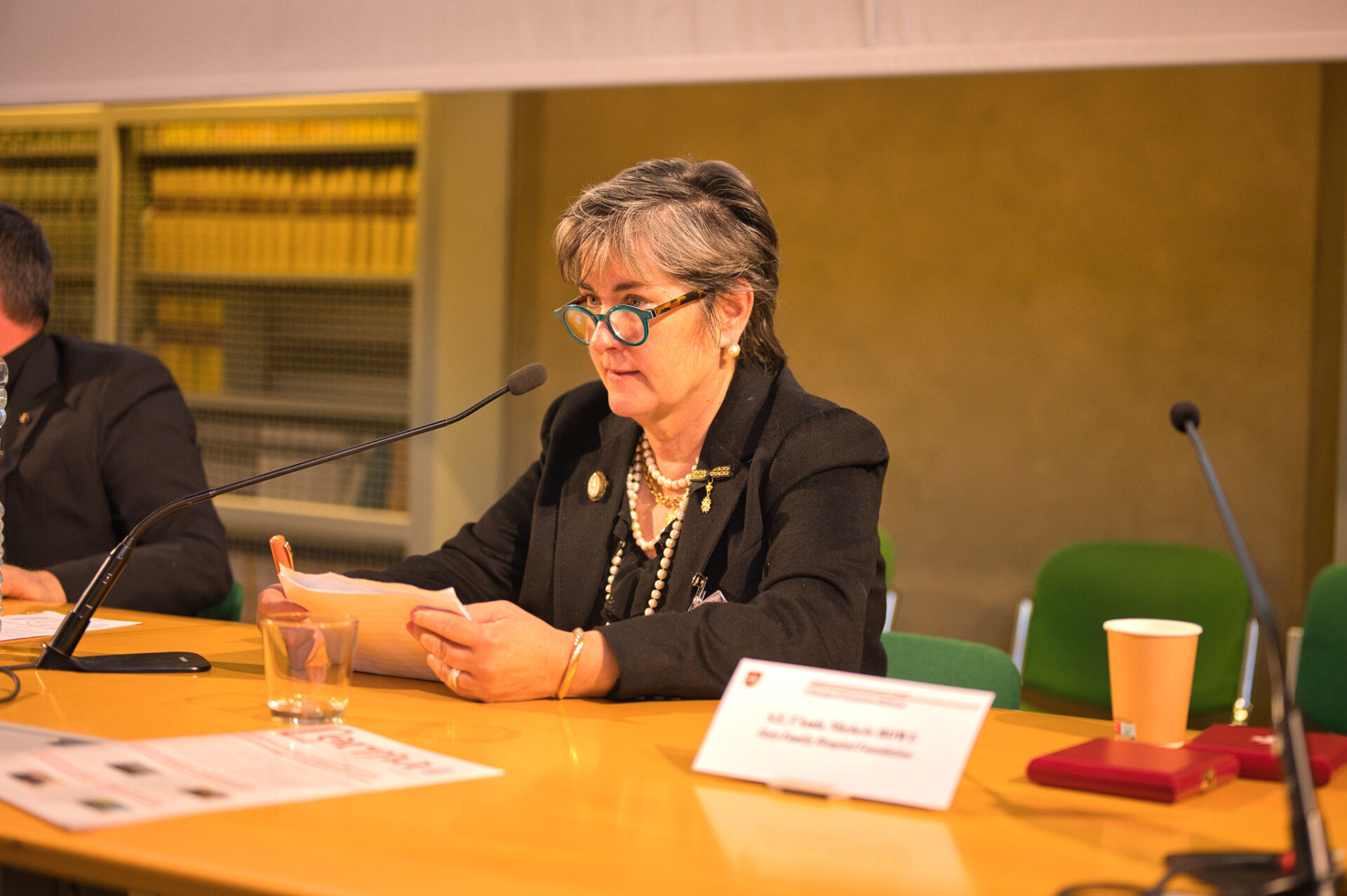 Ambassador Burke Bowe at Bologna: the Holy Family Hospital of Bethlehem and the Order of Malta’s outreach for the Palestinian people